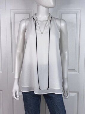 FOURTEENTH PLACE sleeveless summer blouse women's medium